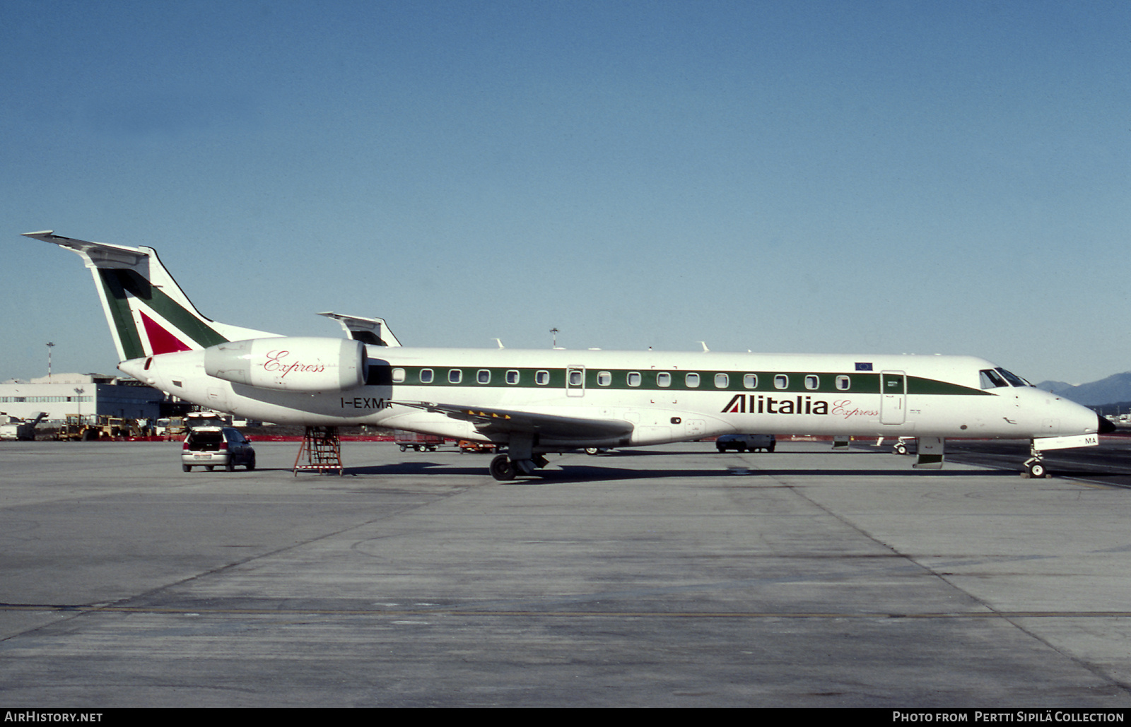 Aircraft Photo of I-EXMA | Embraer ERJ-145LR (EMB-145LR) | Alitalia Express | AirHistory.net #805542