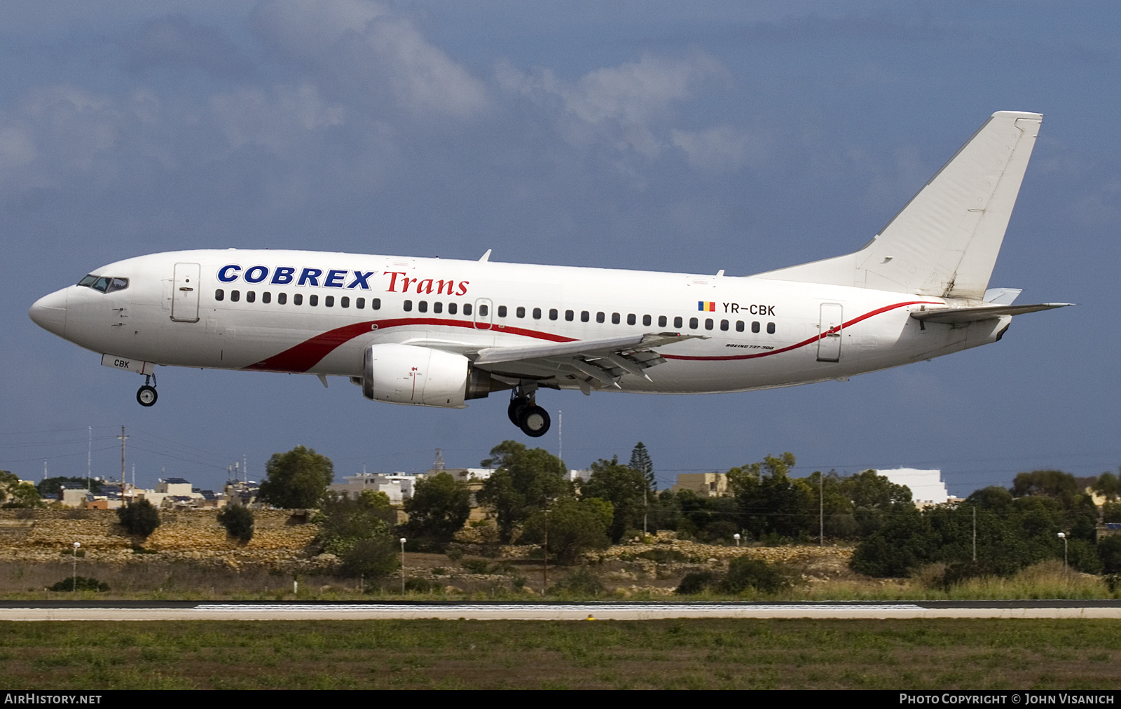 Aircraft Photo of YR-CBK | Boeing 737-382 | Cobrex Trans | AirHistory.net #805567