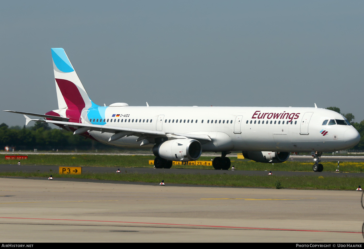 Aircraft Photo of D-AIDQ | Airbus A321-231 | Eurowings | AirHistory.net #805586