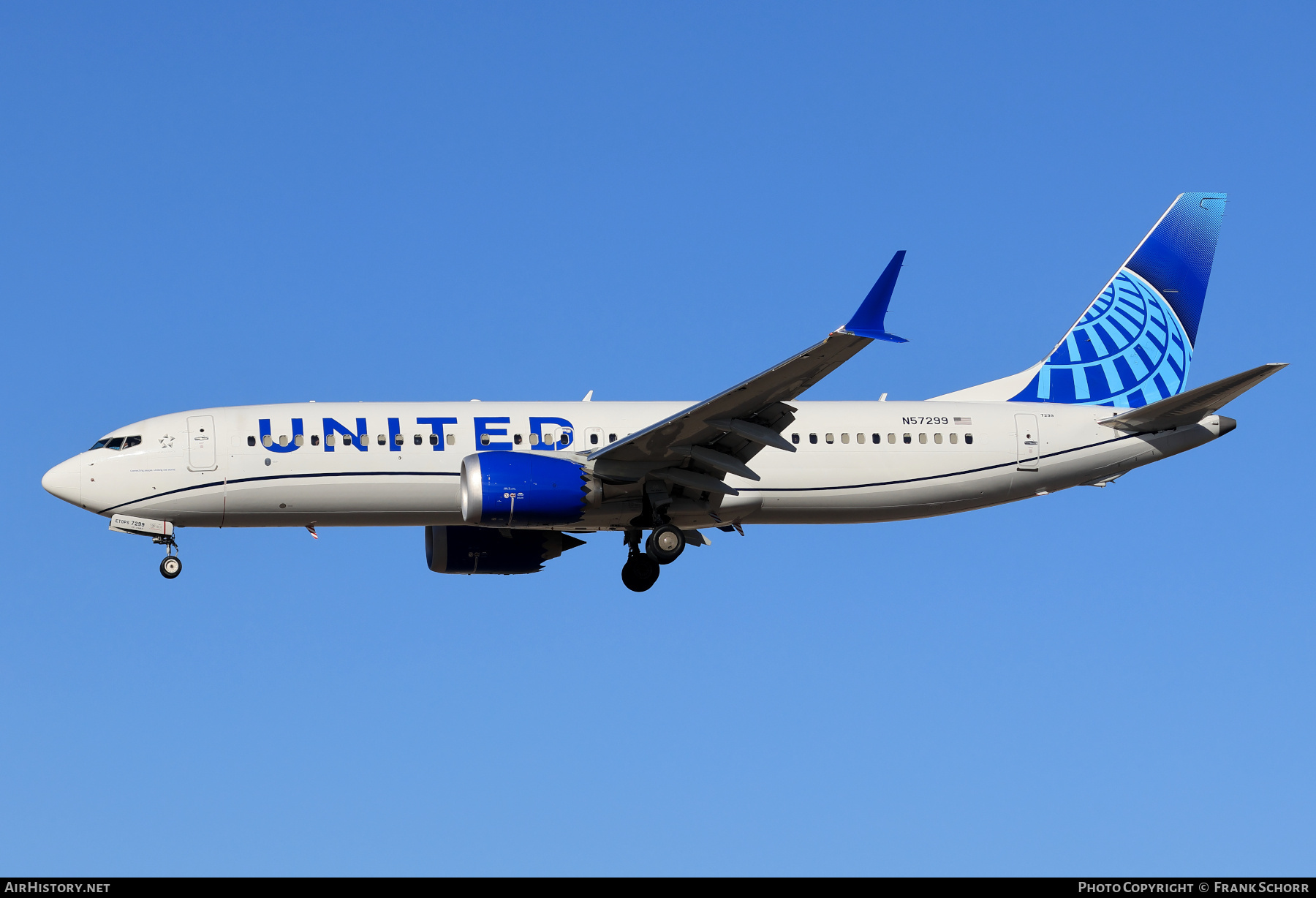 Aircraft Photo of N57299 | Boeing 737-8 Max 8 | United Airlines | AirHistory.net #805589