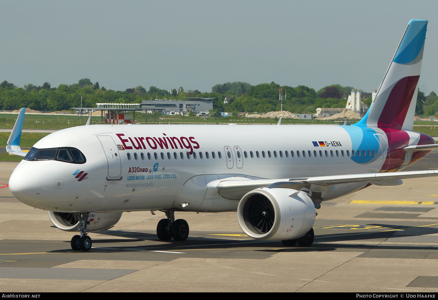 Aircraft Photo of D-AENA | Airbus A320-251N | Eurowings | AirHistory.net #805590
