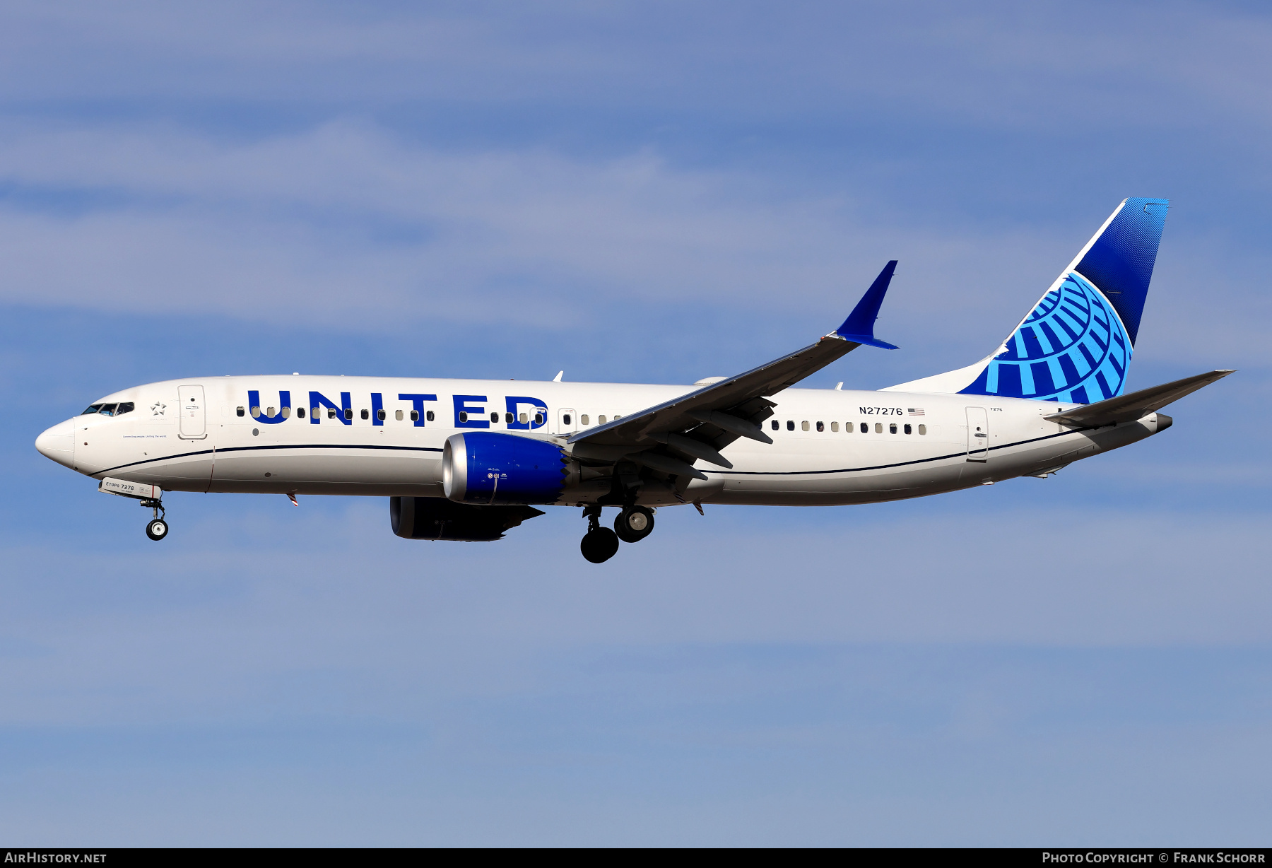 Aircraft Photo of N27276 | Boeing 737-8 Max 8 | United Airlines | AirHistory.net #805594