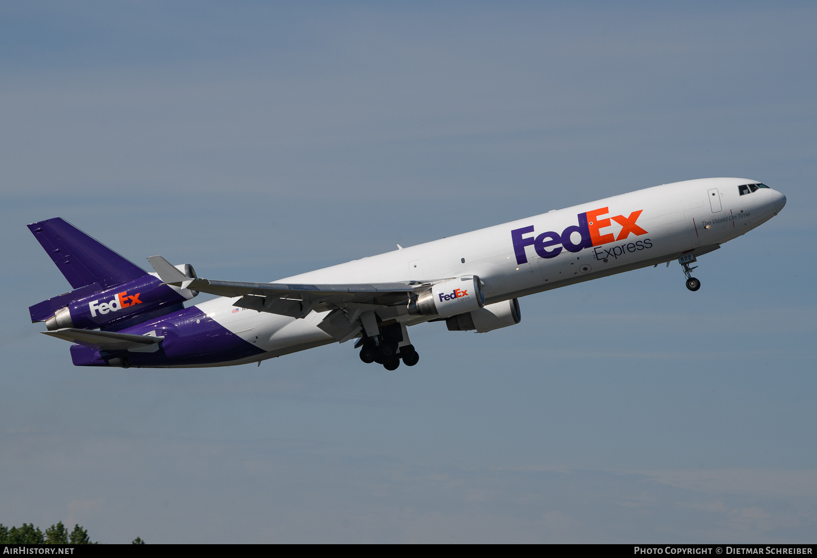 Aircraft Photo of N522FE | McDonnell Douglas MD-11/F | FedEx Express - Federal Express | AirHistory.net #805608
