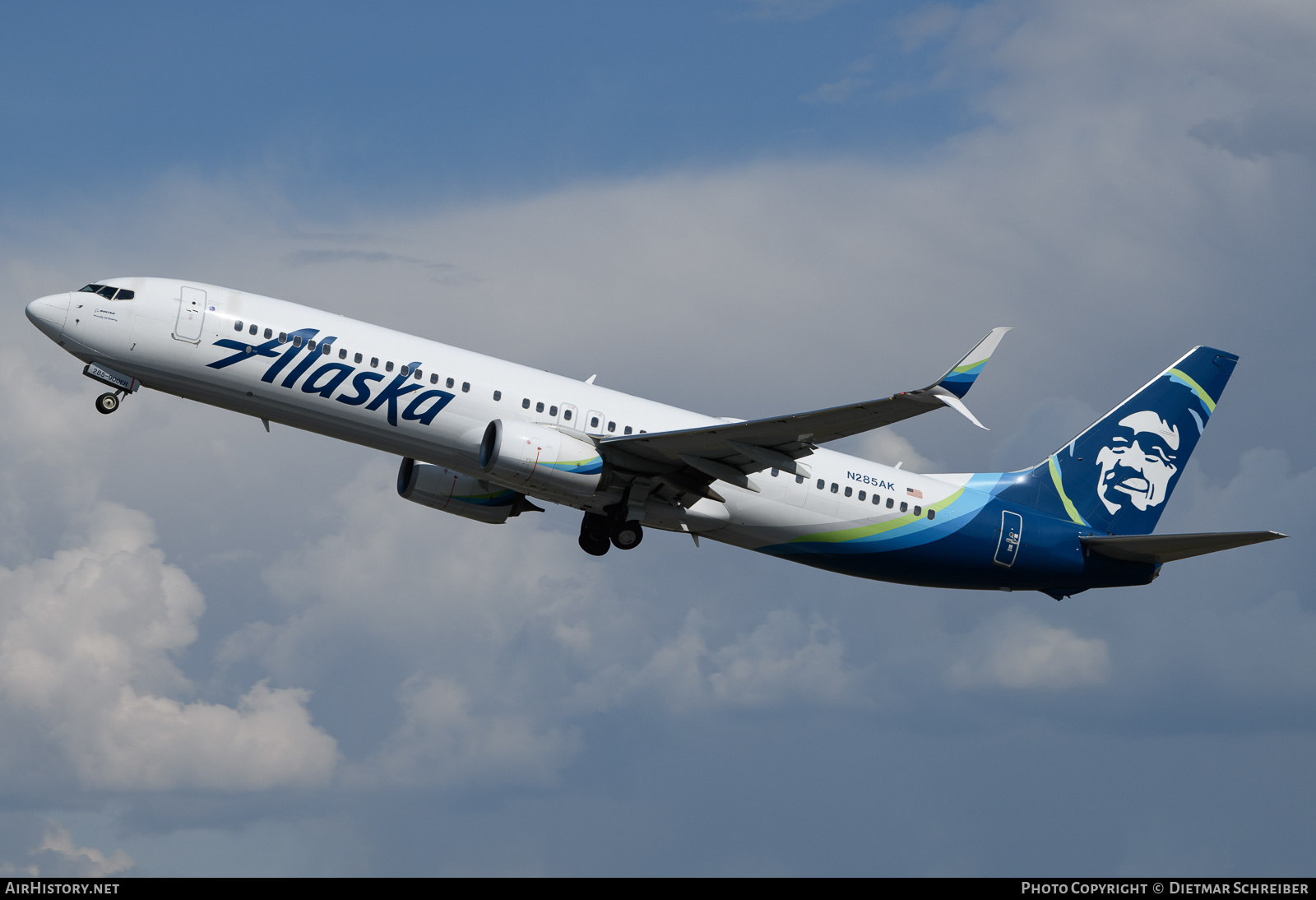Aircraft Photo of N285AK | Boeing 737-900/ER | Alaska Airlines | AirHistory.net #805611