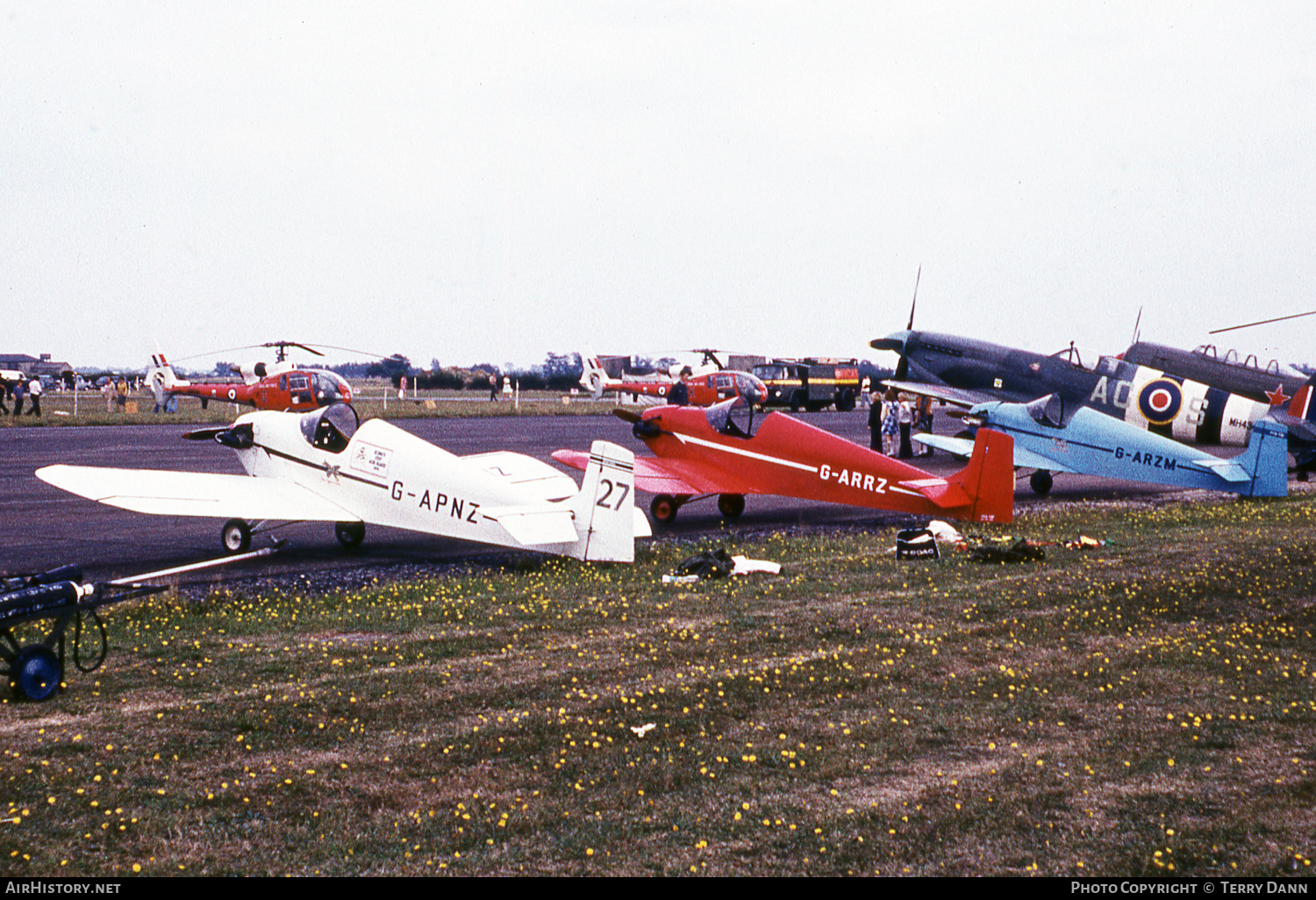 Aircraft Photo of G-APNZ | Druine D-31 Turbulent | The Tiger Club | AirHistory.net #805624