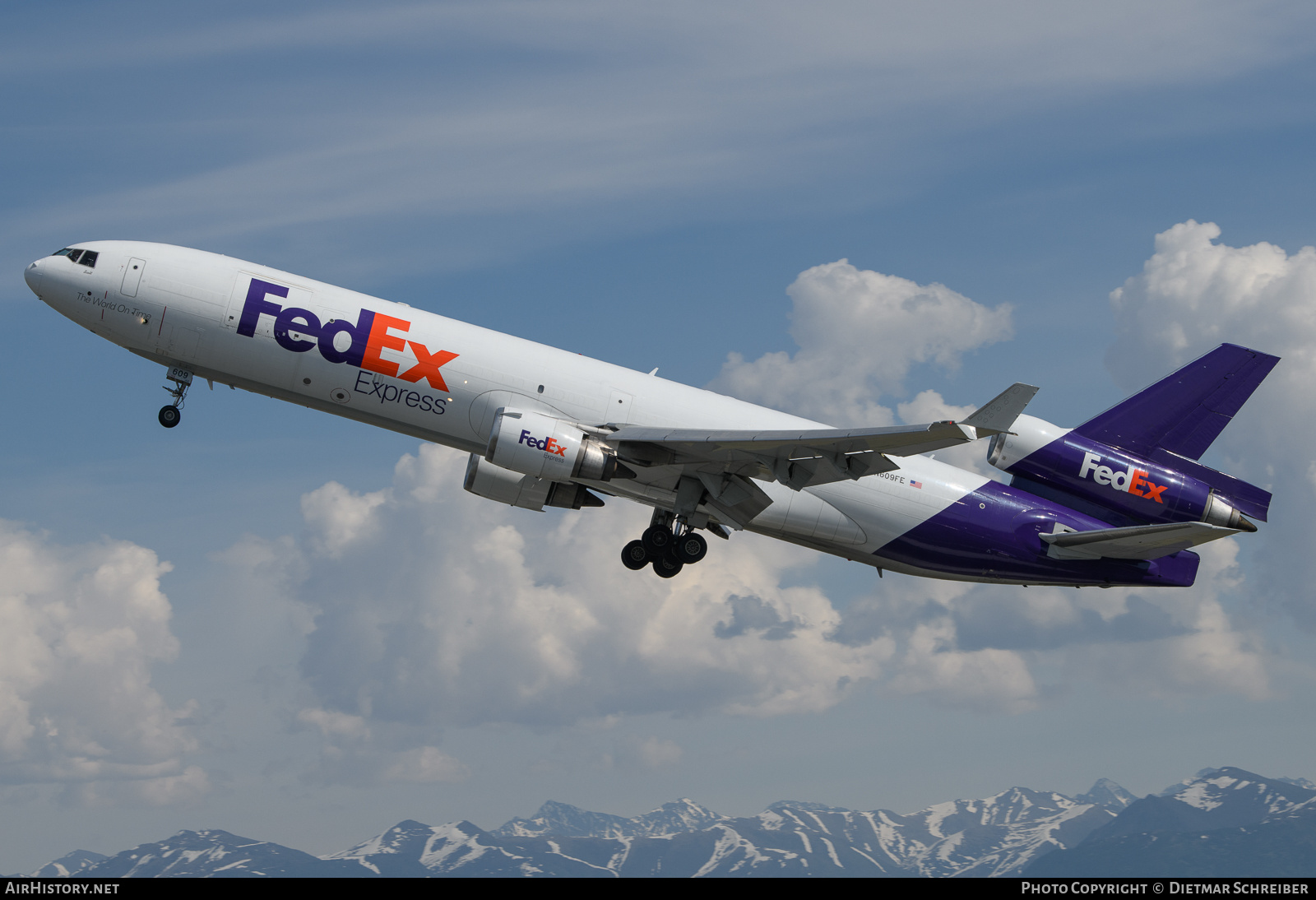 Aircraft Photo of N609FE | McDonnell Douglas MD-11F | FedEx Express - Federal Express | AirHistory.net #805629
