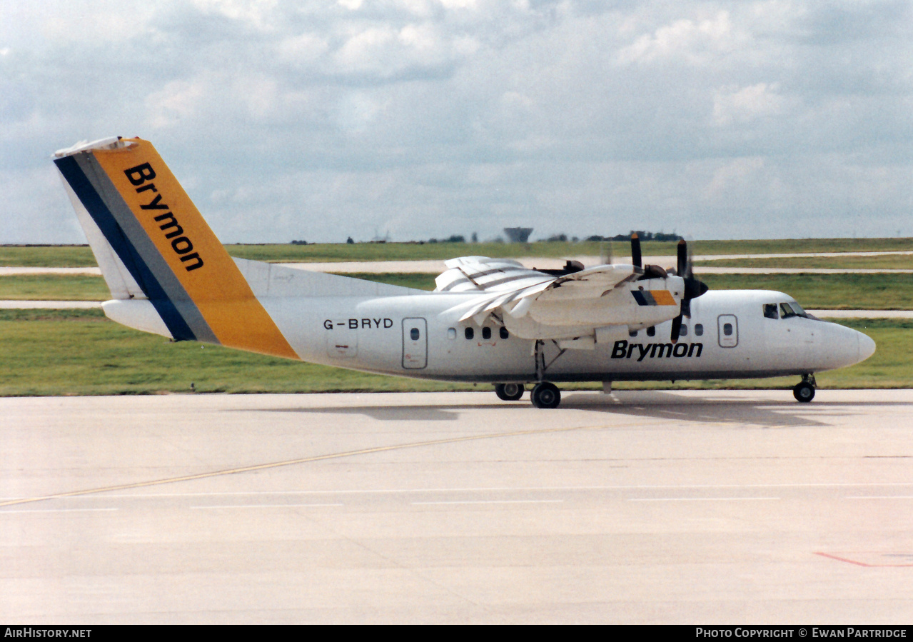 Aircraft Photo of G-BRYD | De Havilland Canada DHC-7-110 Dash 7 | Brymon Airways | AirHistory.net #805634