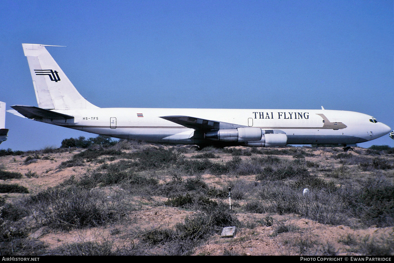 Aircraft Photo of HS-TFS | Boeing 707-321C | Thai Flying Service - TFS | AirHistory.net #805644