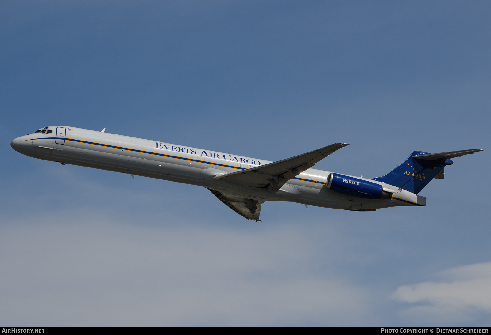 Aircraft Photo of N962CE | McDonnell Douglas MD-83/SF (DC-9-83) | Everts Air Cargo | AirHistory.net #805649