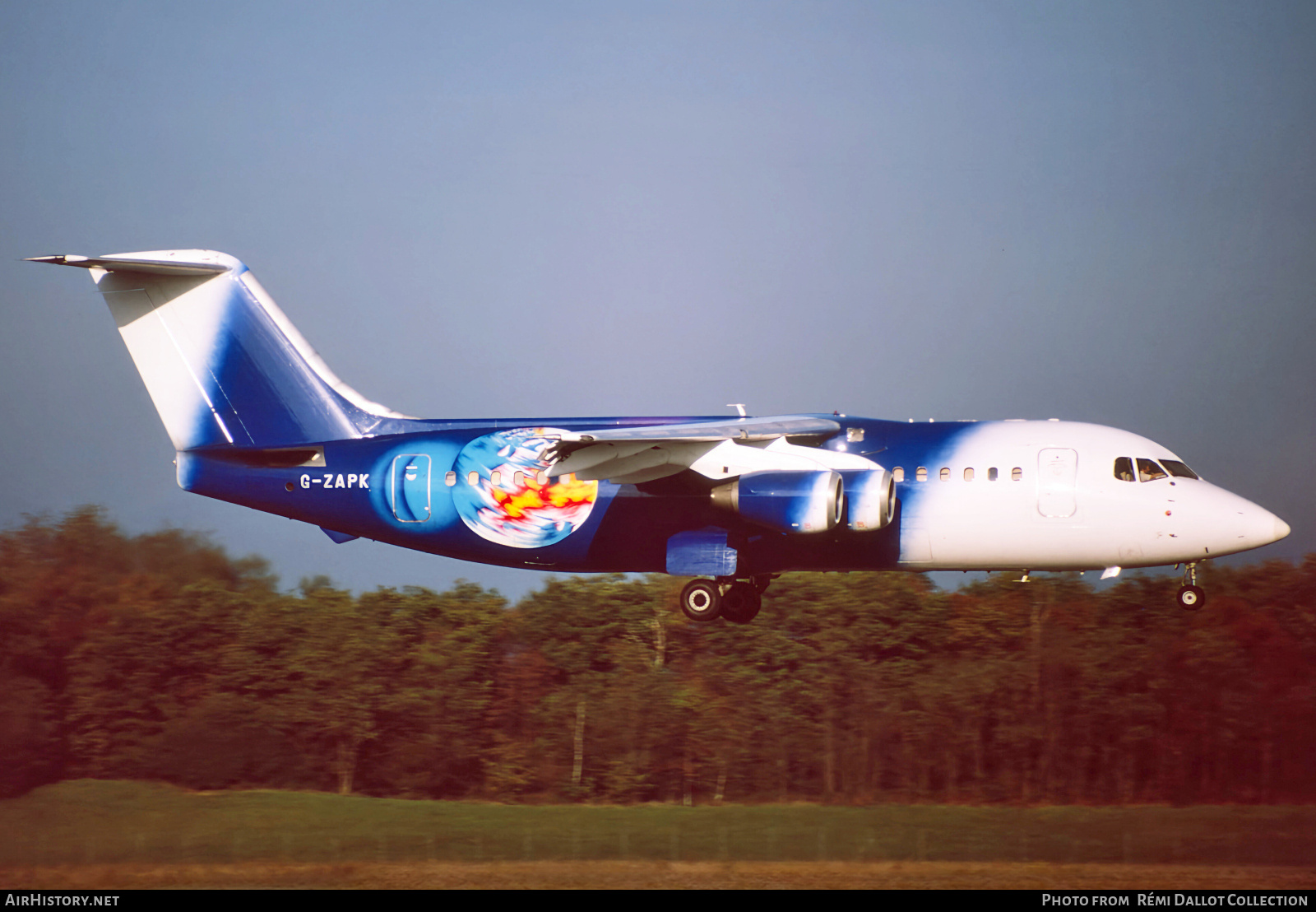 Aircraft Photo of G-ZAPK | British Aerospace BAe-146-200QC | Titan Airways | AirHistory.net #805665
