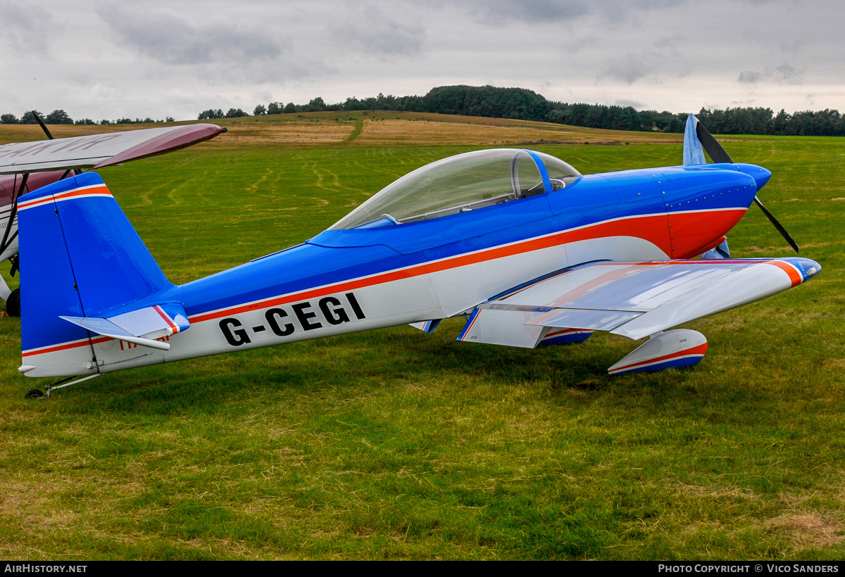 Aircraft Photo of G-CEGI | Van's RV-8 | AirHistory.net #805667