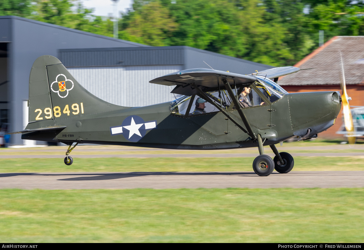 Aircraft Photo of PH-FBO / 498491 | Stinson L-5 Sentinel | USA - Air Force | AirHistory.net #805669