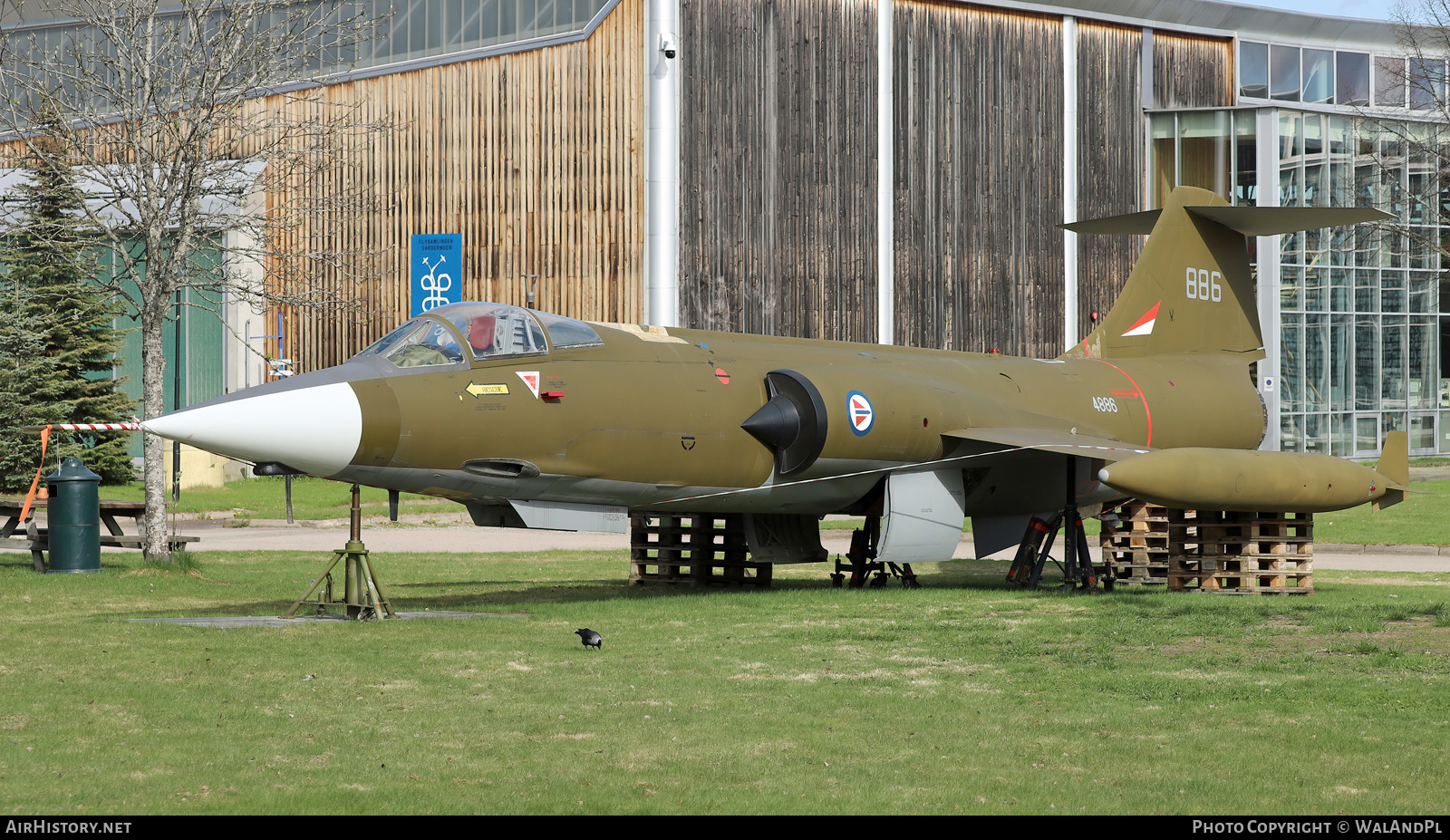 Aircraft Photo of 886 / 4886 | Canadair CF-104 Starfighter | Norway - Air Force | AirHistory.net #805671