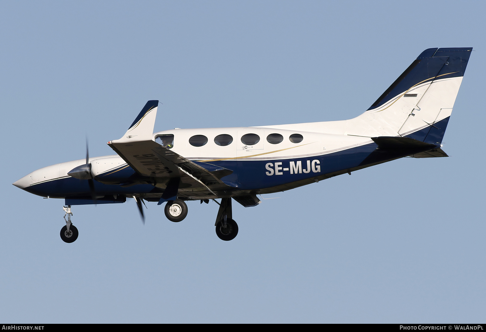 Aircraft Photo of SE-MJG | Cessna 414A Chancellor | AirHistory.net #805673