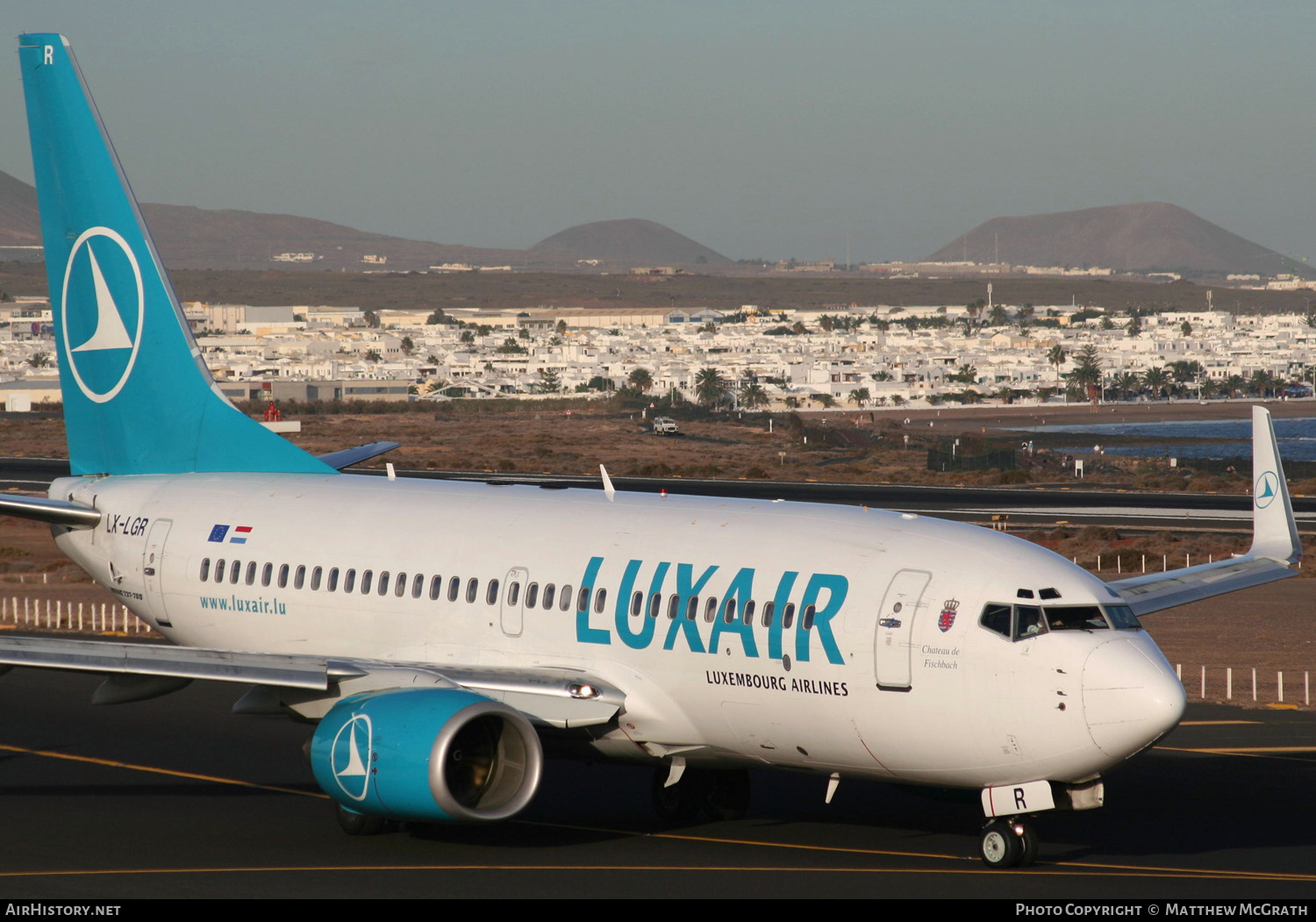 Aircraft Photo of LX-LGR | Boeing 737-7C9 | Luxair | AirHistory.net #805686