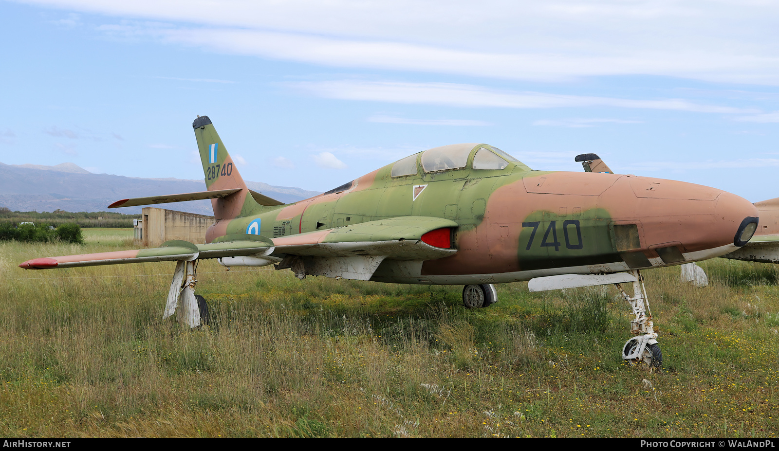 Aircraft Photo of 28740 | Republic RF-84F Thunderflash | Greece - Air Force | AirHistory.net #805691