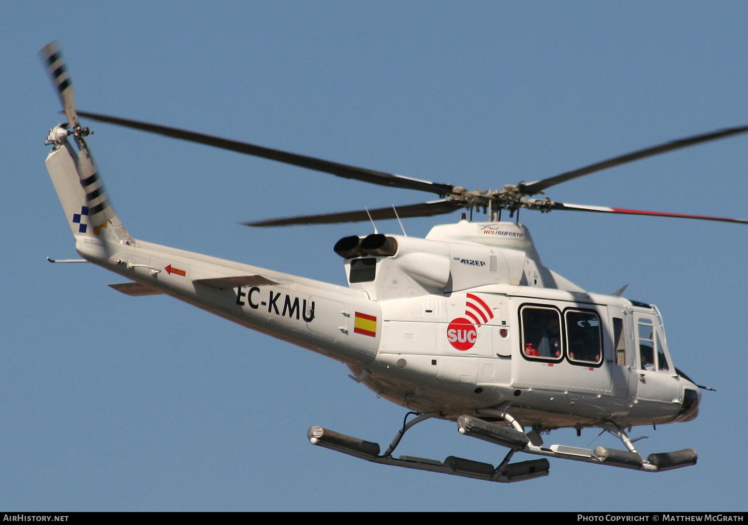 Aircraft Photo of EC-KMU | Bell 412EP | Inaer | AirHistory.net #805696