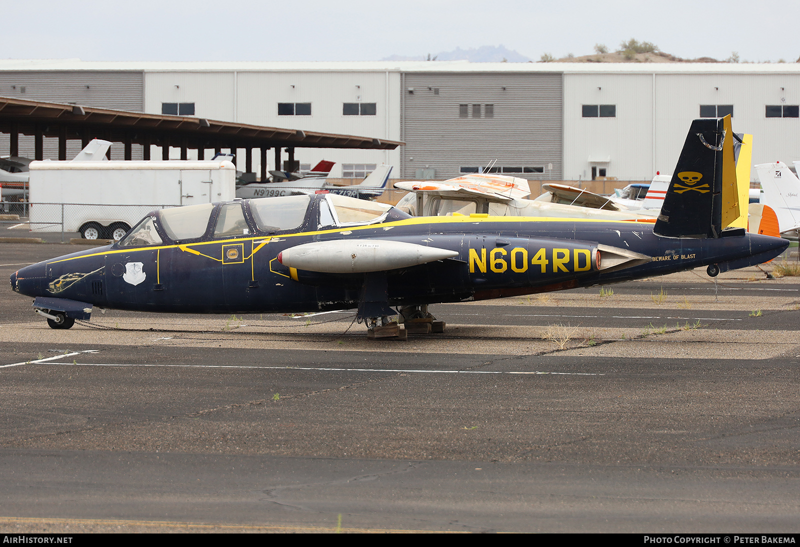 Aircraft Photo of N604RD | Fouga CM-170R-1 Magister | AirHistory.net #805712