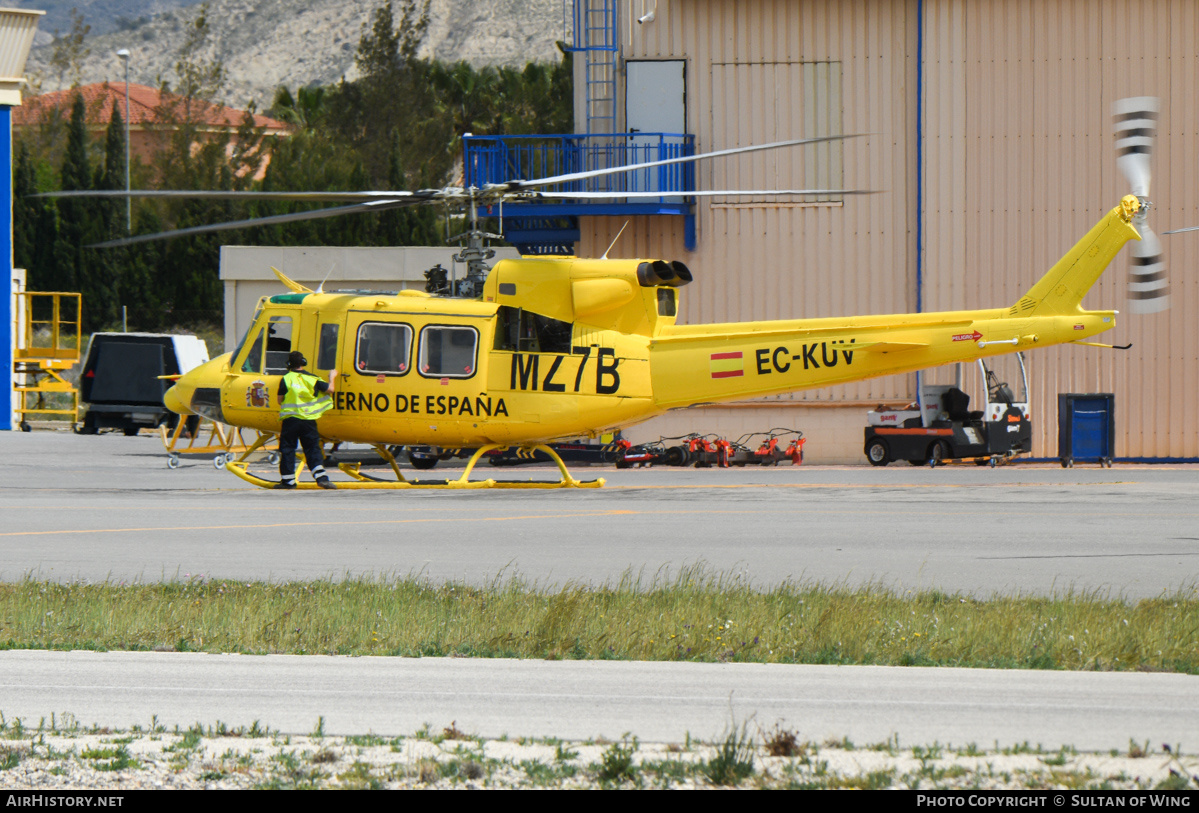 Aircraft Photo of EC-KUV | Bell 412EP | Gobierno de España | AirHistory.net #805720