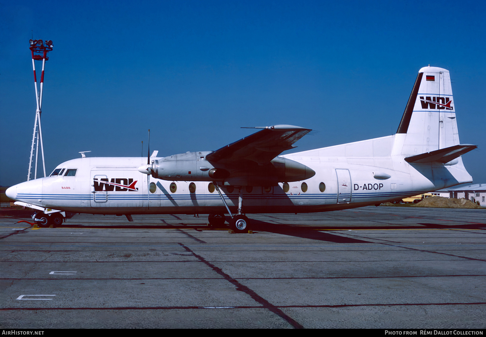 Aircraft Photo of D-ADOP | Fokker F27-200 Friendship | WDL Aviation | AirHistory.net #805737
