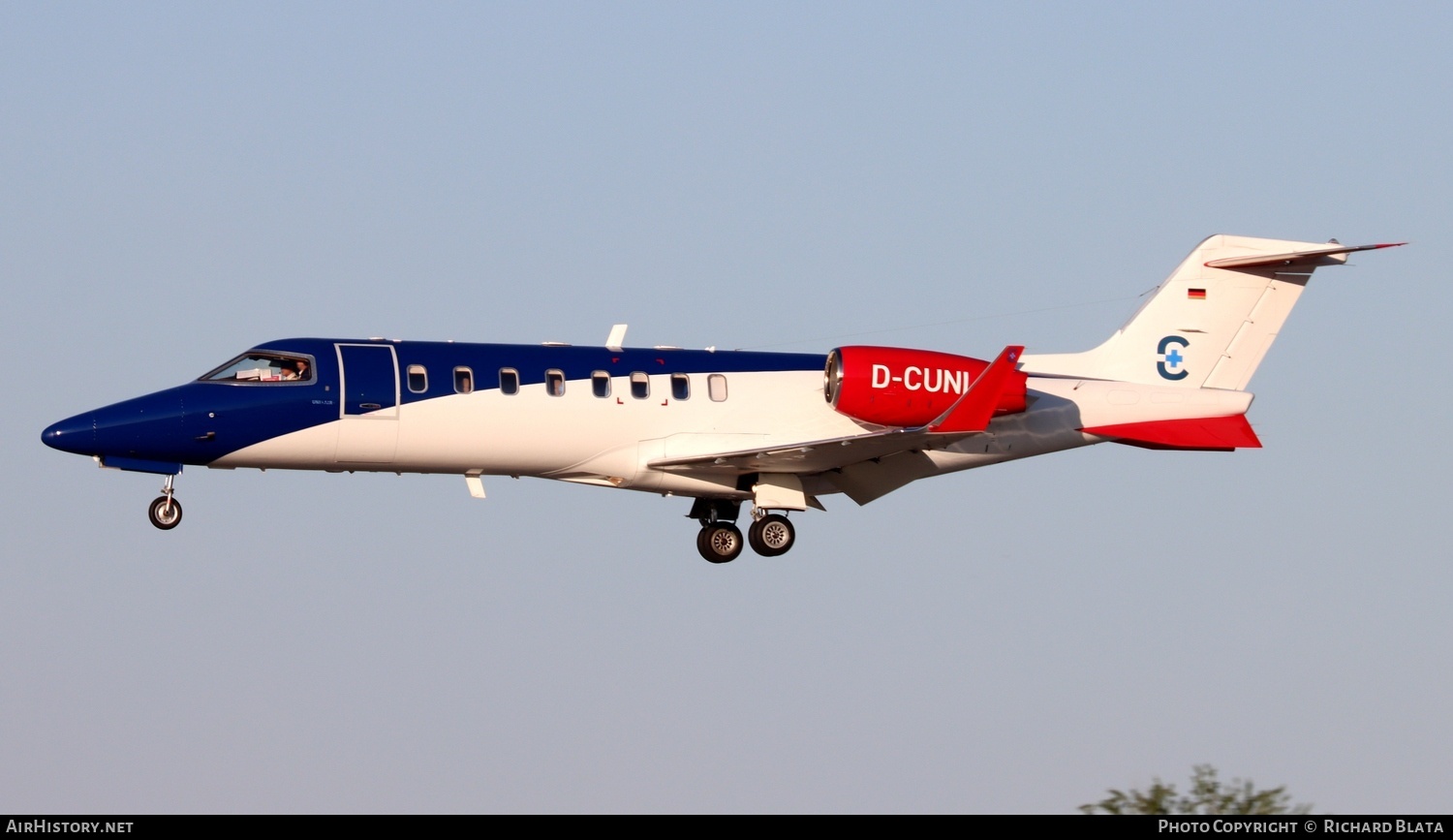 Aircraft Photo of D-CUNI | Learjet 45 | Unicair | AirHistory.net #805748