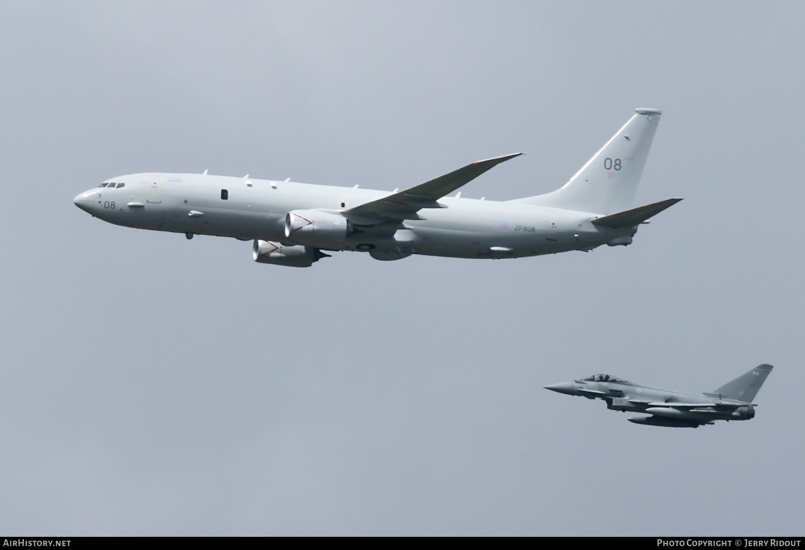 Aircraft Photo of ZP808 | Boeing P-8A Poseidon MRA1 | UK - Air Force | AirHistory.net #805756