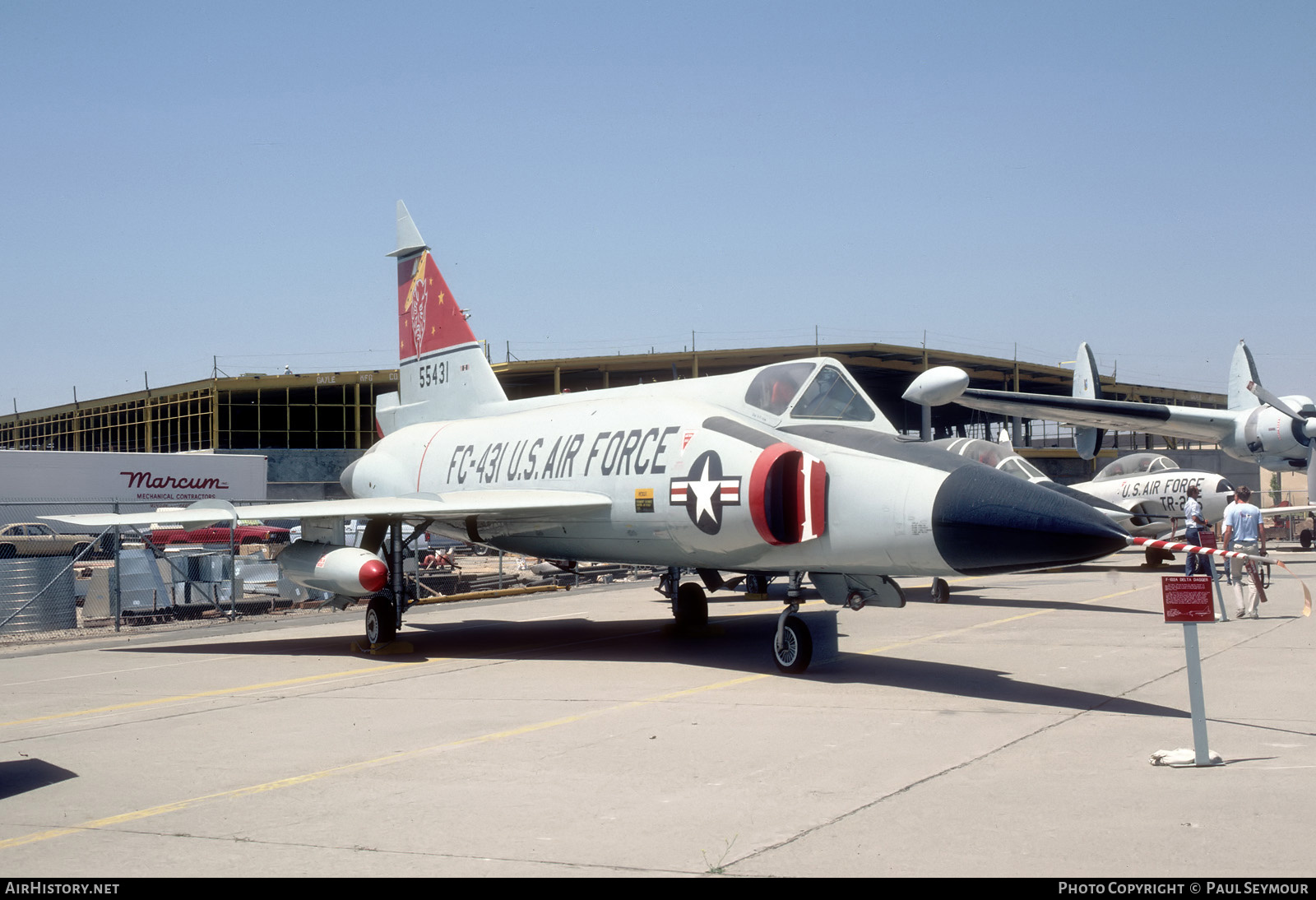 Aircraft Photo of 55-5431 / 55431 | Convair F-102A Delta Dagger | USA - Air Force | AirHistory.net #805757
