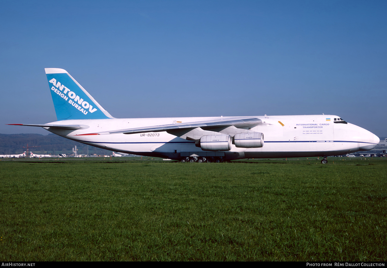 Aircraft Photo of UR-82073 | Antonov An-124-100 Ruslan | Antonov Airlines | AirHistory.net #805785