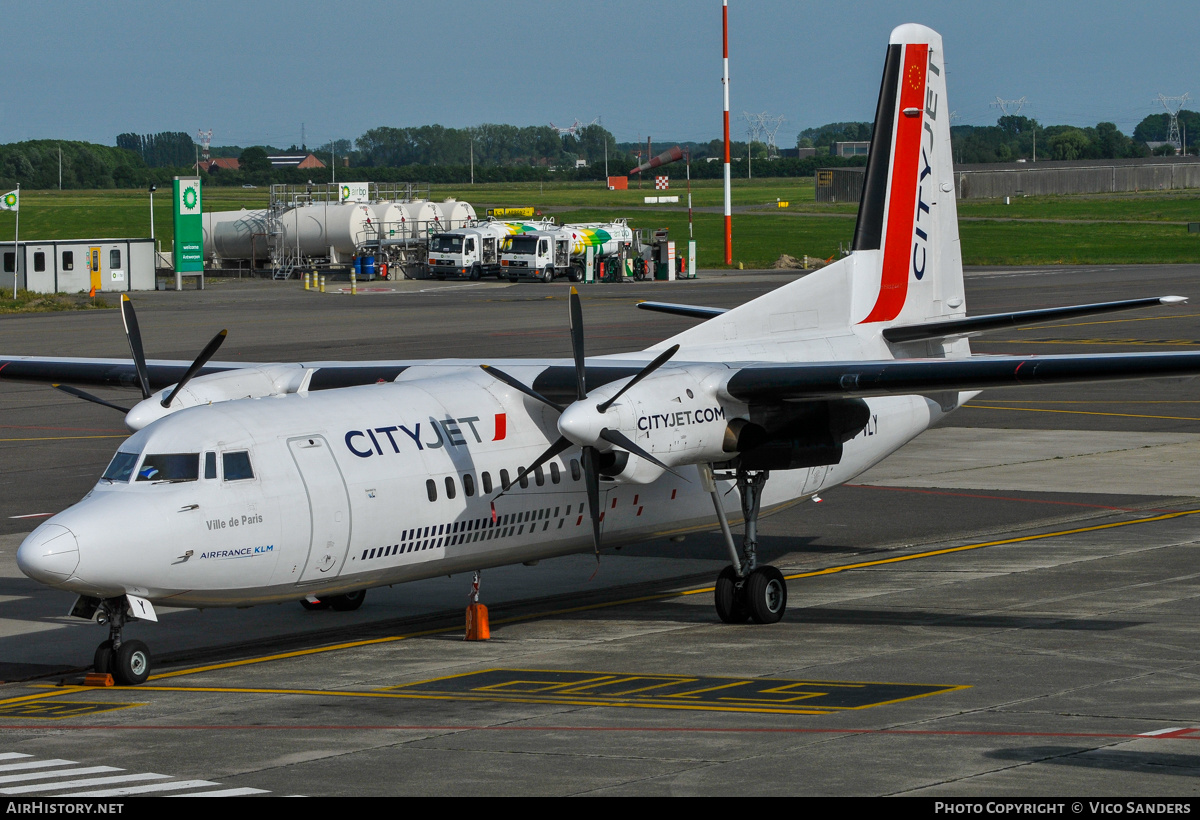 Aircraft Photo of OO-VLY | Fokker 50 | CityJet | AirHistory.net #805795