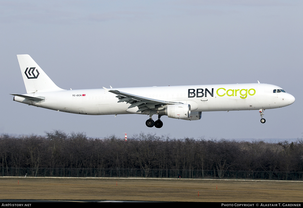Aircraft Photo of TC-GCA | Airbus A321-211/P2F | BBN Airlines Cargo | AirHistory.net #805797