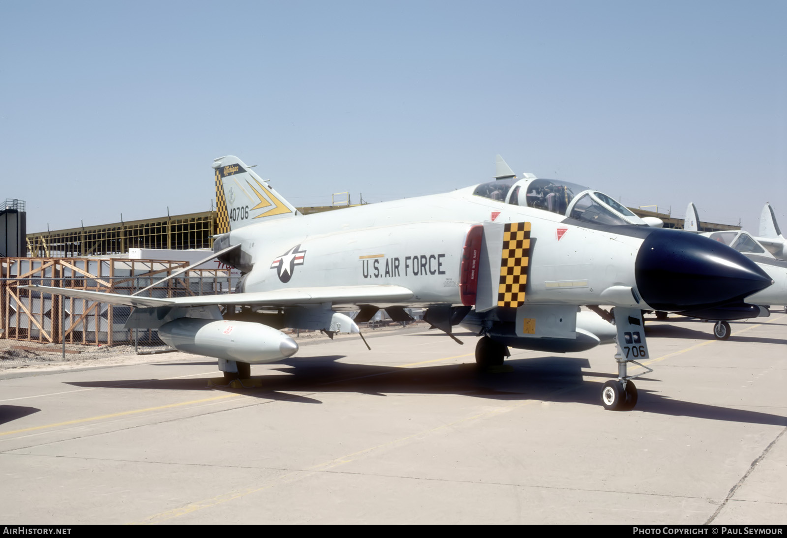 Aircraft Photo of 64-0706 / 40706 | McDonnell F-4C Phantom II | USA - Air Force | AirHistory.net #805807