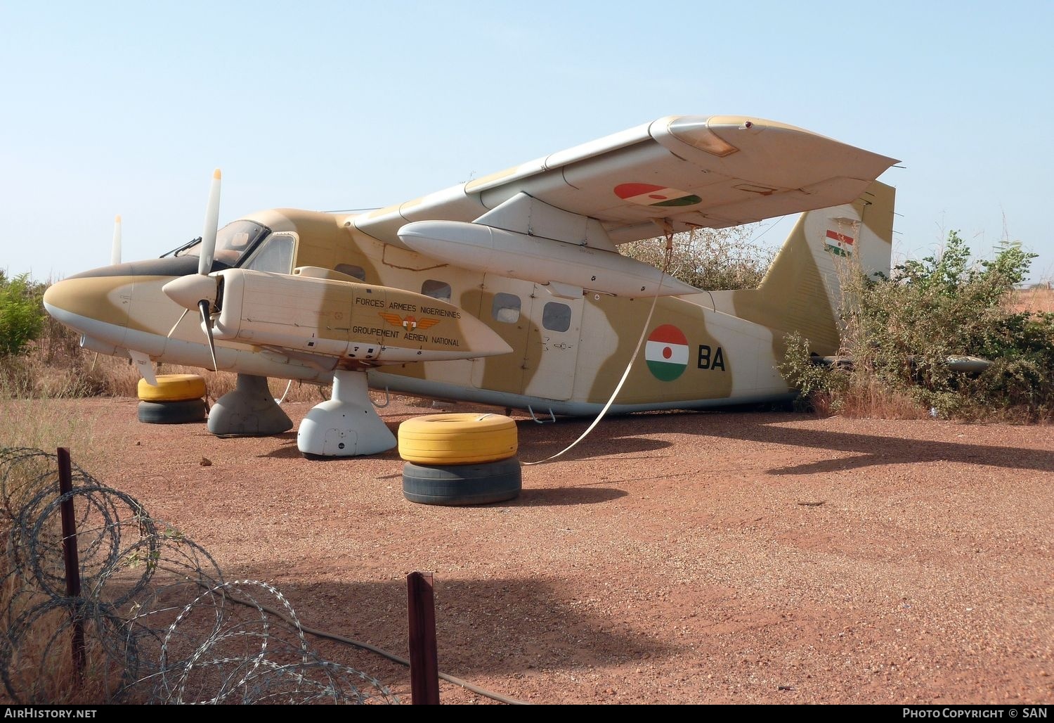 Aircraft Photo of 5U-MBA | Dornier Do-28D-2 Skyservant | Niger - Air Force | AirHistory.net #805816