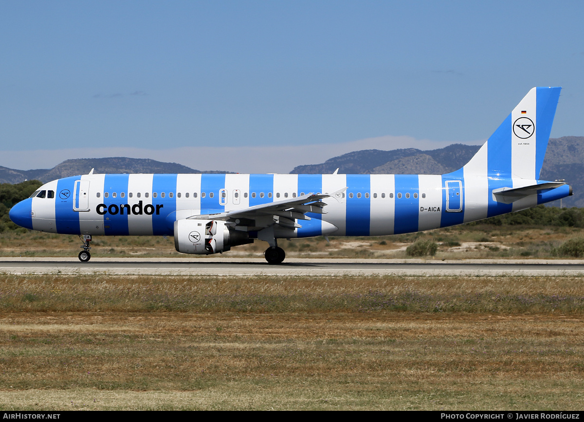 Aircraft Photo of D-AICA | Airbus A320-212 | Condor Flugdienst | AirHistory.net #805848