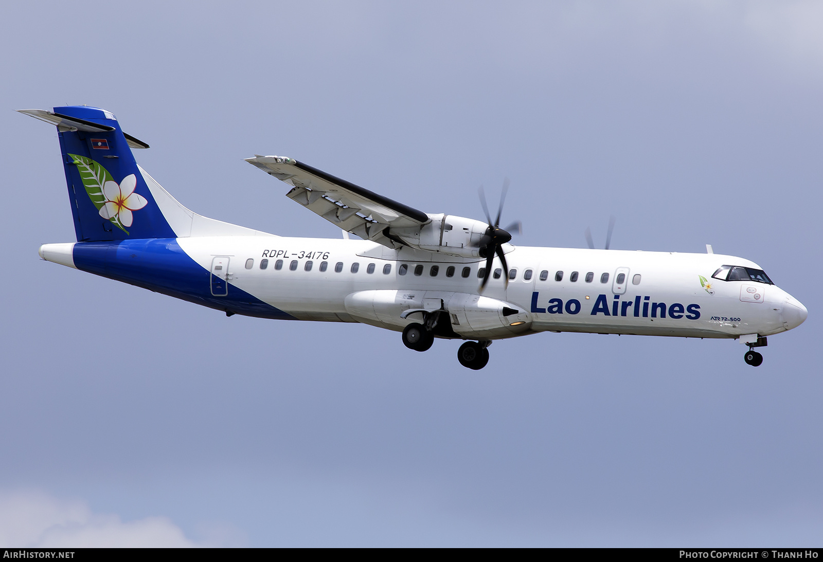 Aircraft Photo of RDPL-34176 | ATR ATR-72-500 (ATR-72-212A) | Lao Airlines | AirHistory.net #805850
