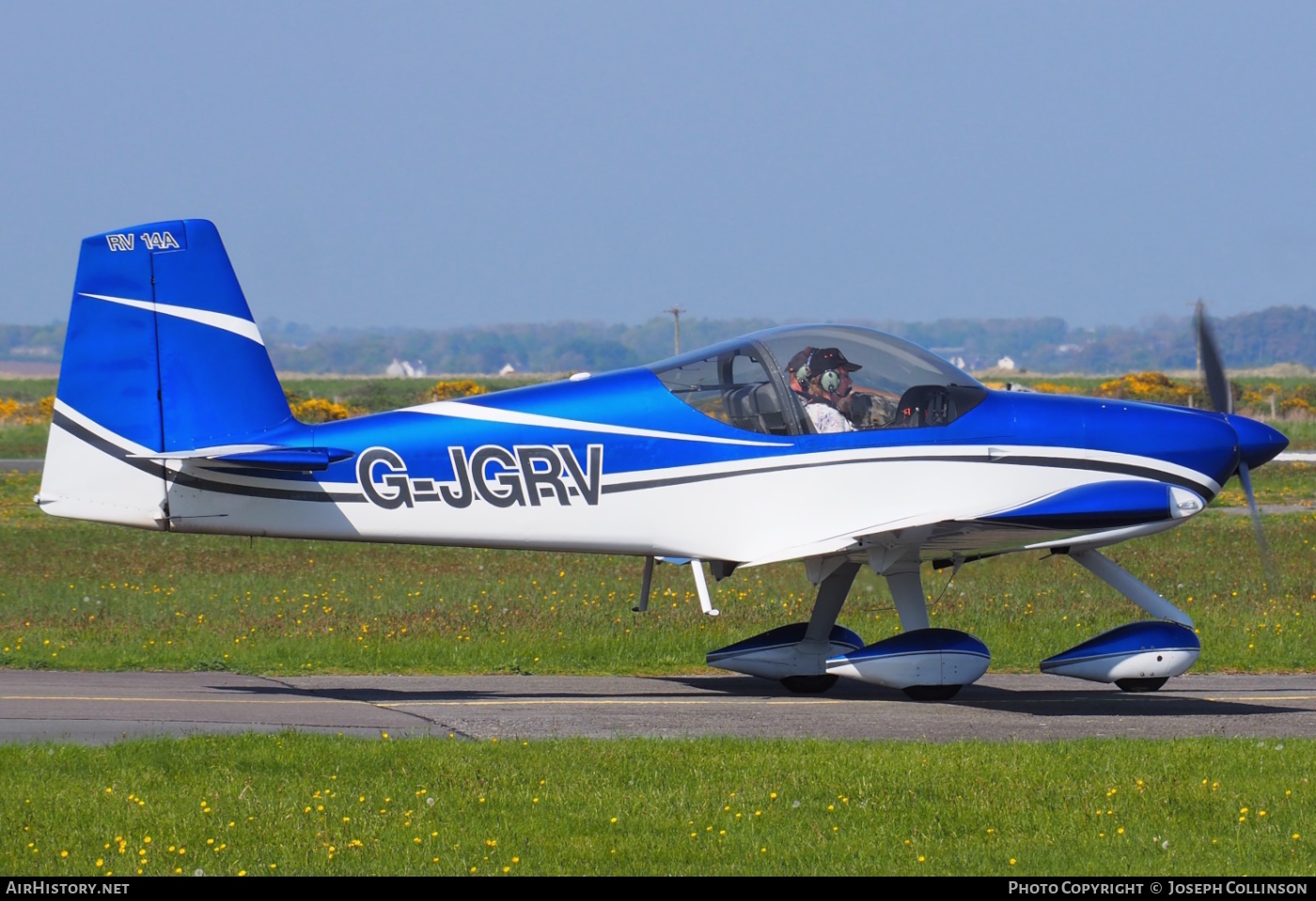 Aircraft Photo of G-JGRV | Van's RV-14A | AirHistory.net #805856