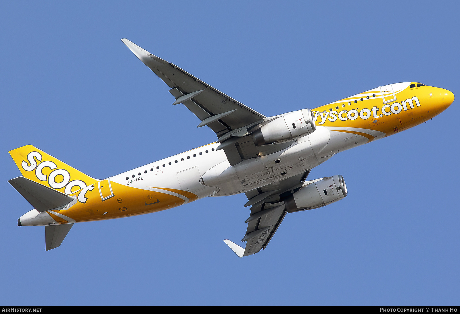 Aircraft Photo of 9V-TRL | Airbus A320-232 | Scoot | AirHistory.net #805864