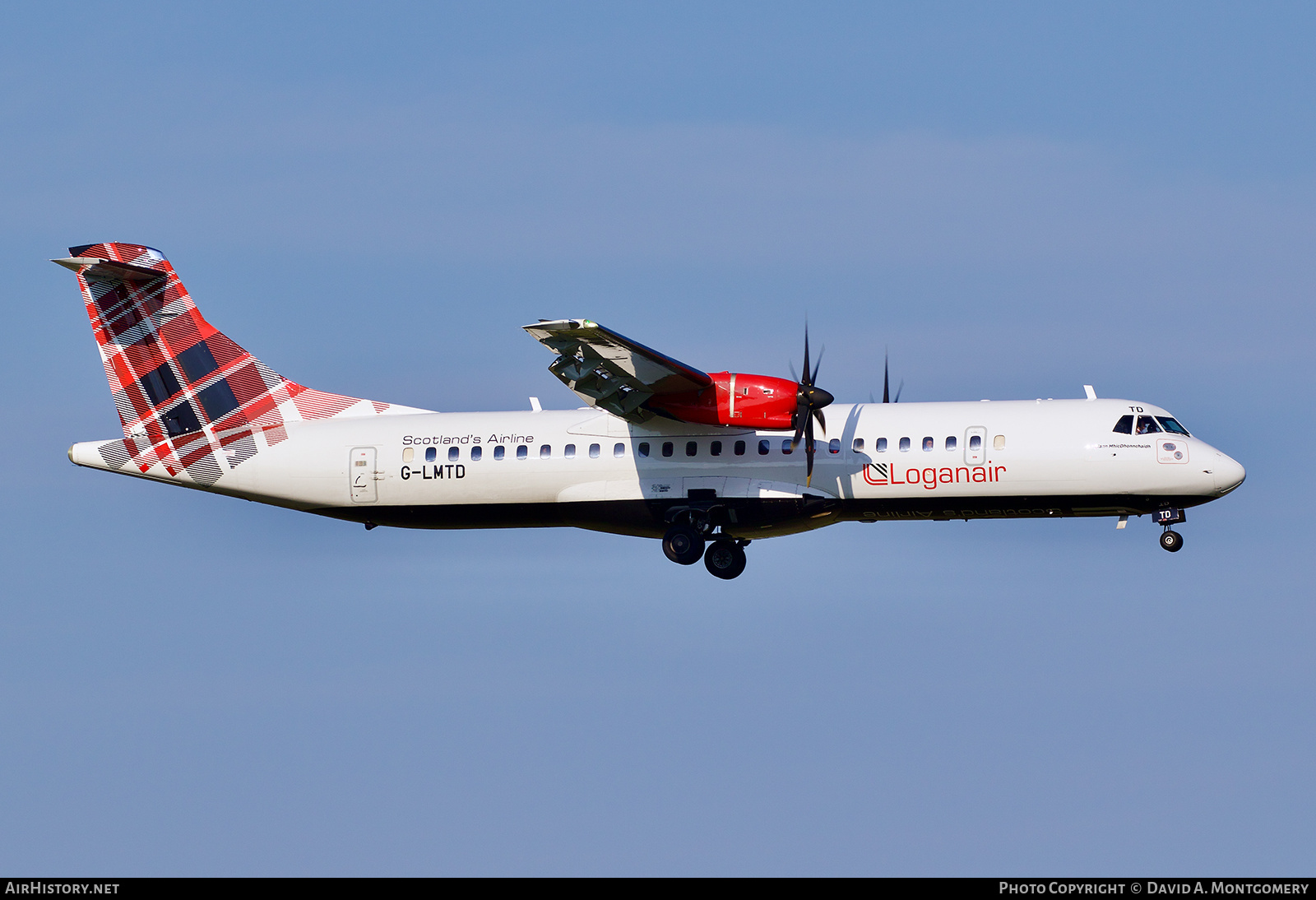 Aircraft Photo of G-LMTD | ATR ATR-72-600 (ATR-72-212A) | Loganair | AirHistory.net #805867