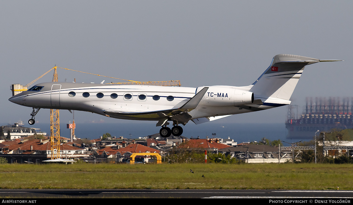 Aircraft Photo of TC-MAA | Gulfstream Aerospace G650 (G-VI) | AirHistory.net #805871