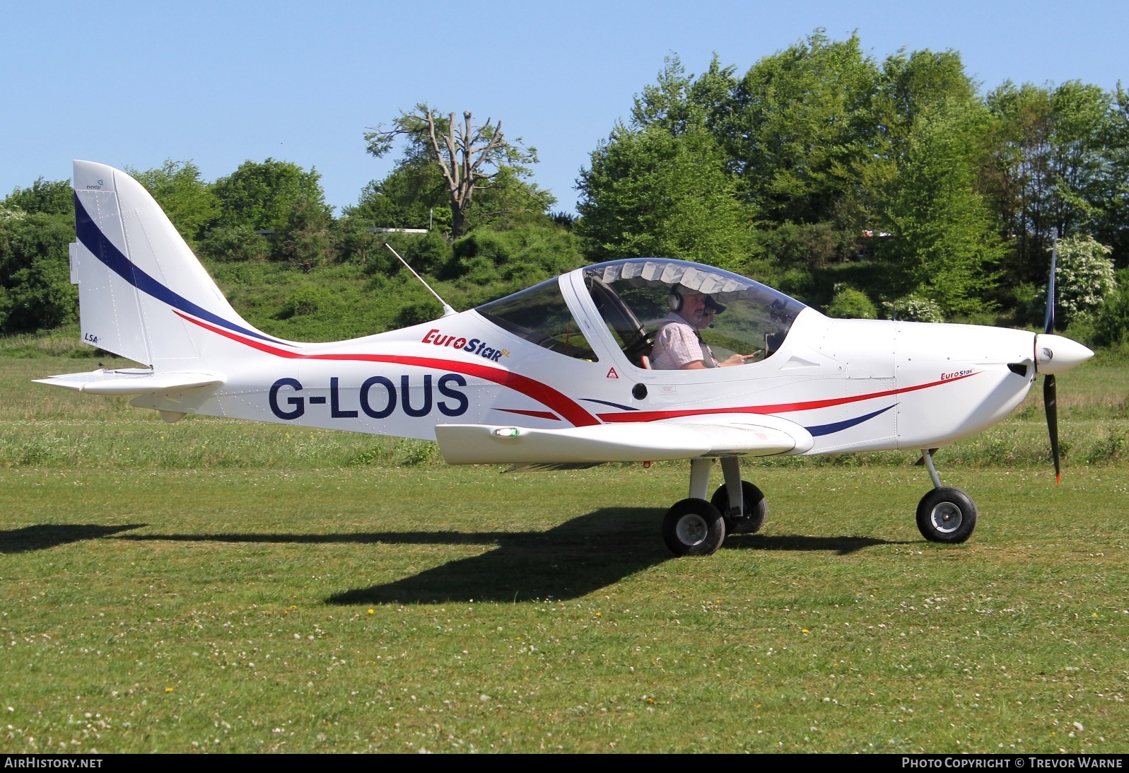 Aircraft Photo of G-LOUS | Evektor-Aerotechnik EV-97 EuroStar SL | AirHistory.net #805873