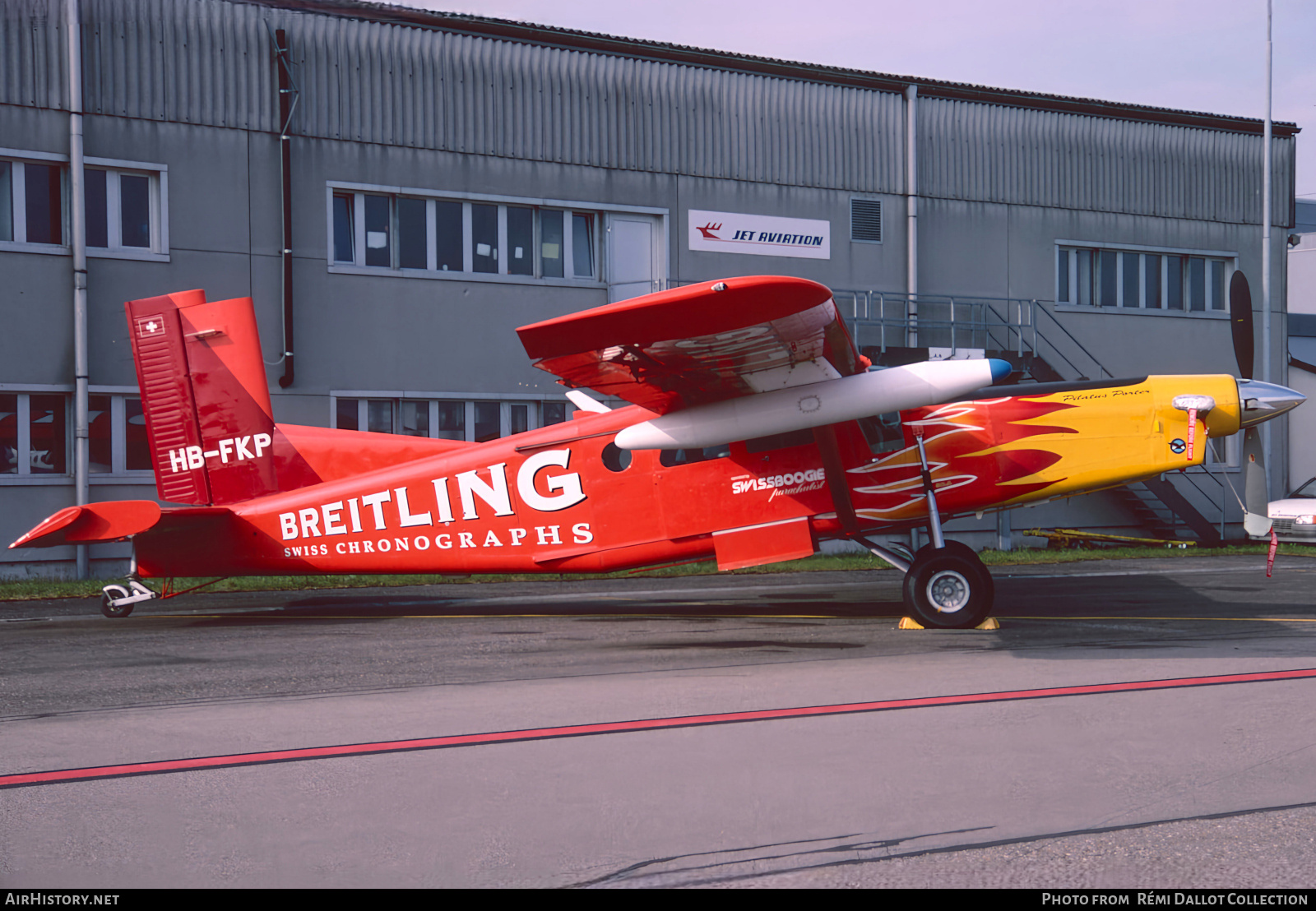 Aircraft Photo of HB-FKP | Pilatus PC-6/B2-H4 Turbo Porter | Breitling | AirHistory.net #805887