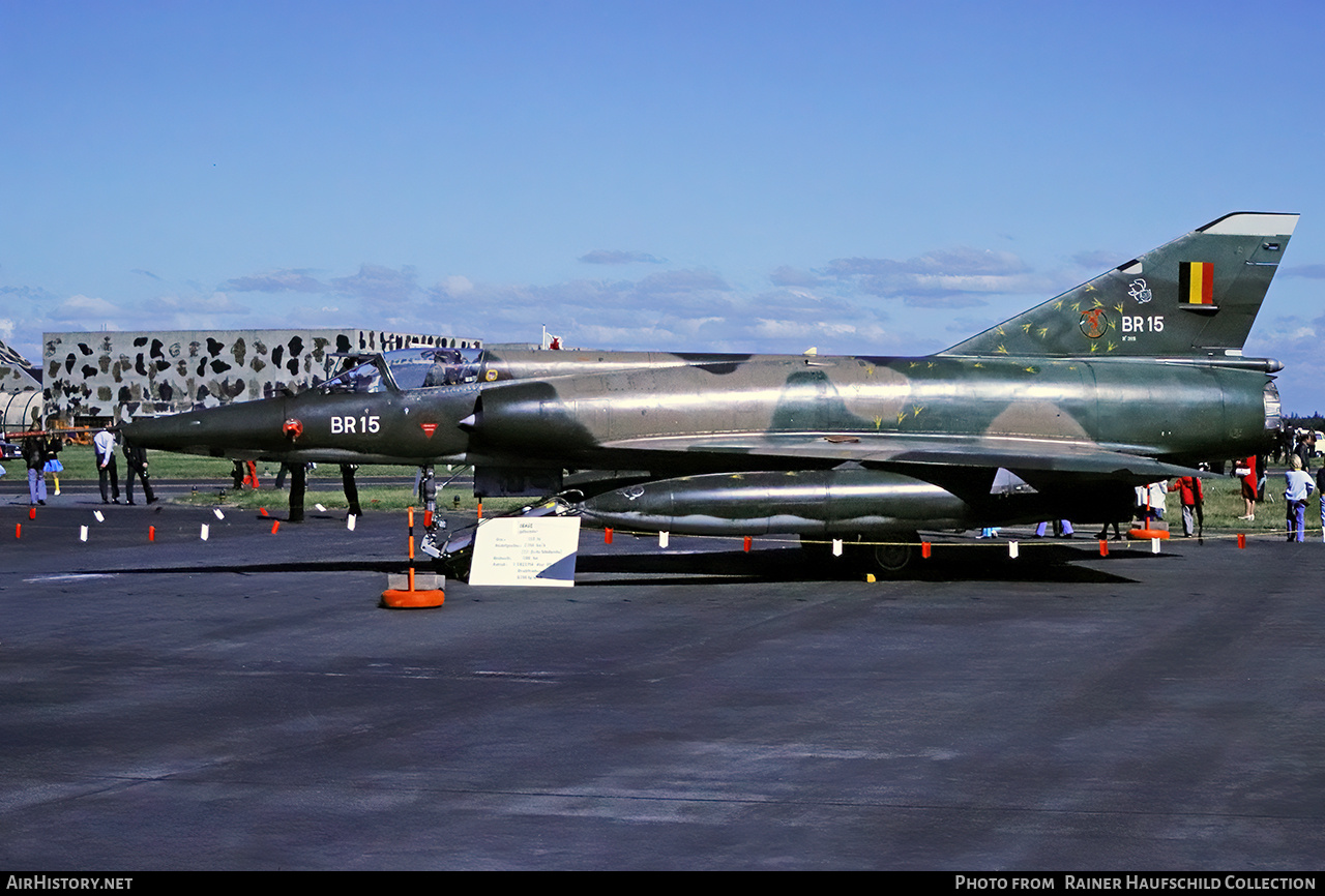 Aircraft Photo of BR15 | Dassault Mirage 5BR | Belgium - Air Force | AirHistory.net #805888