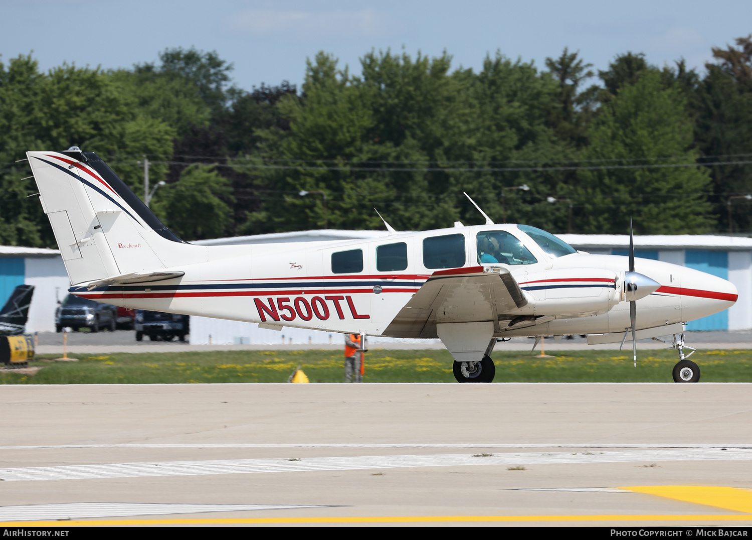 Aircraft Photo of N500TL | Raytheon 58 Baron | AirHistory.net #805899