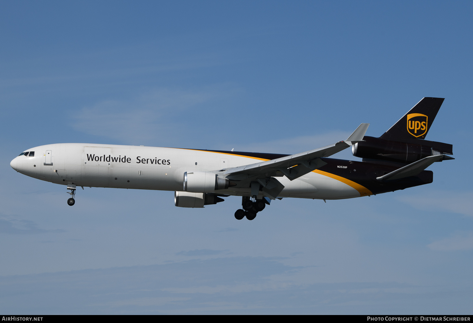 Aircraft Photo of N252UP | McDonnell Douglas MD-11/F | United Parcel Service - UPS | AirHistory.net #805913