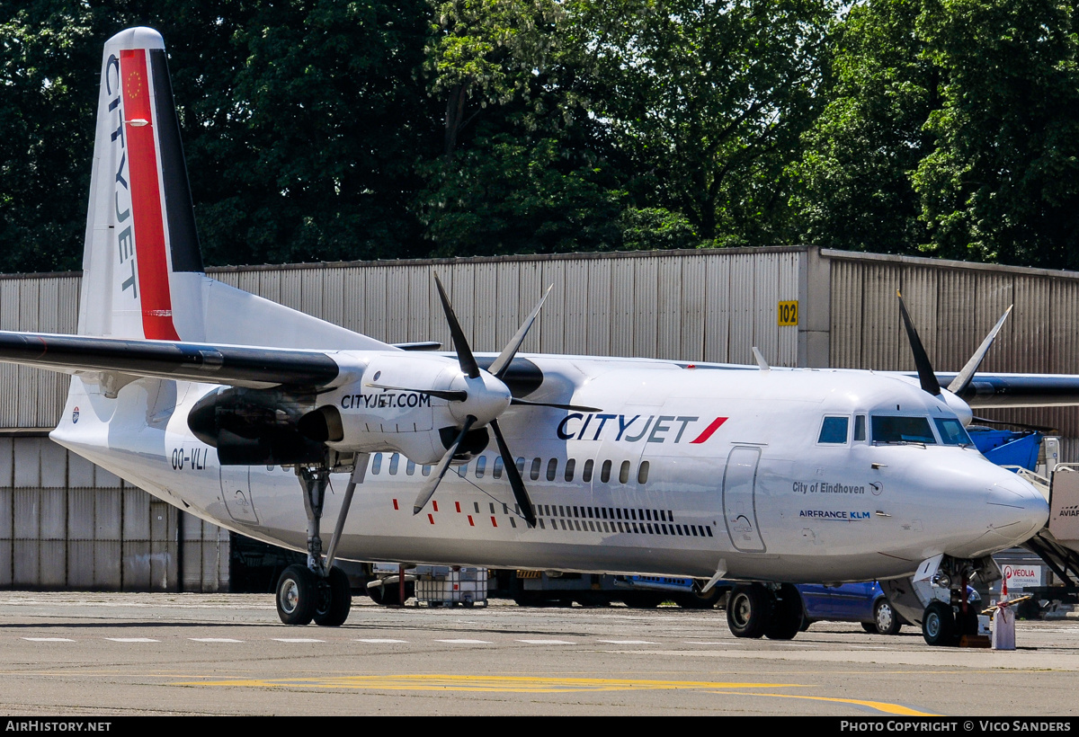 Aircraft Photo of OO-VLI | Fokker 50 | CityJet | AirHistory.net #805920