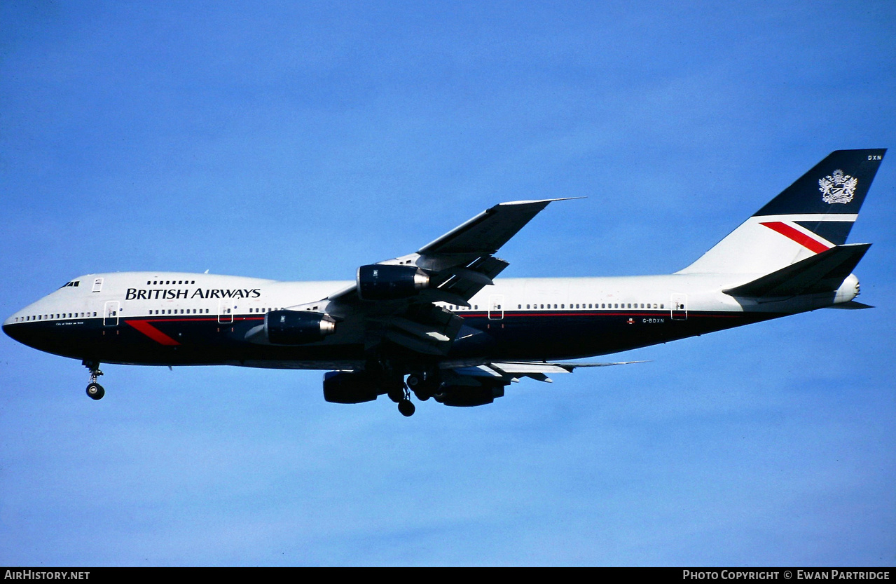 Aircraft Photo of G-BDXN | Boeing 747-236BM | British Airways | AirHistory.net #805943