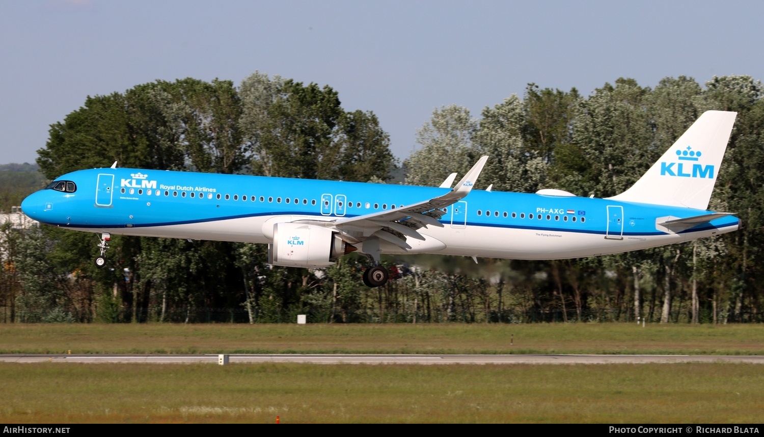 Aircraft Photo of PH-AXG | Airbus A321-252NX | KLM - Royal Dutch Airlines | AirHistory.net #805958