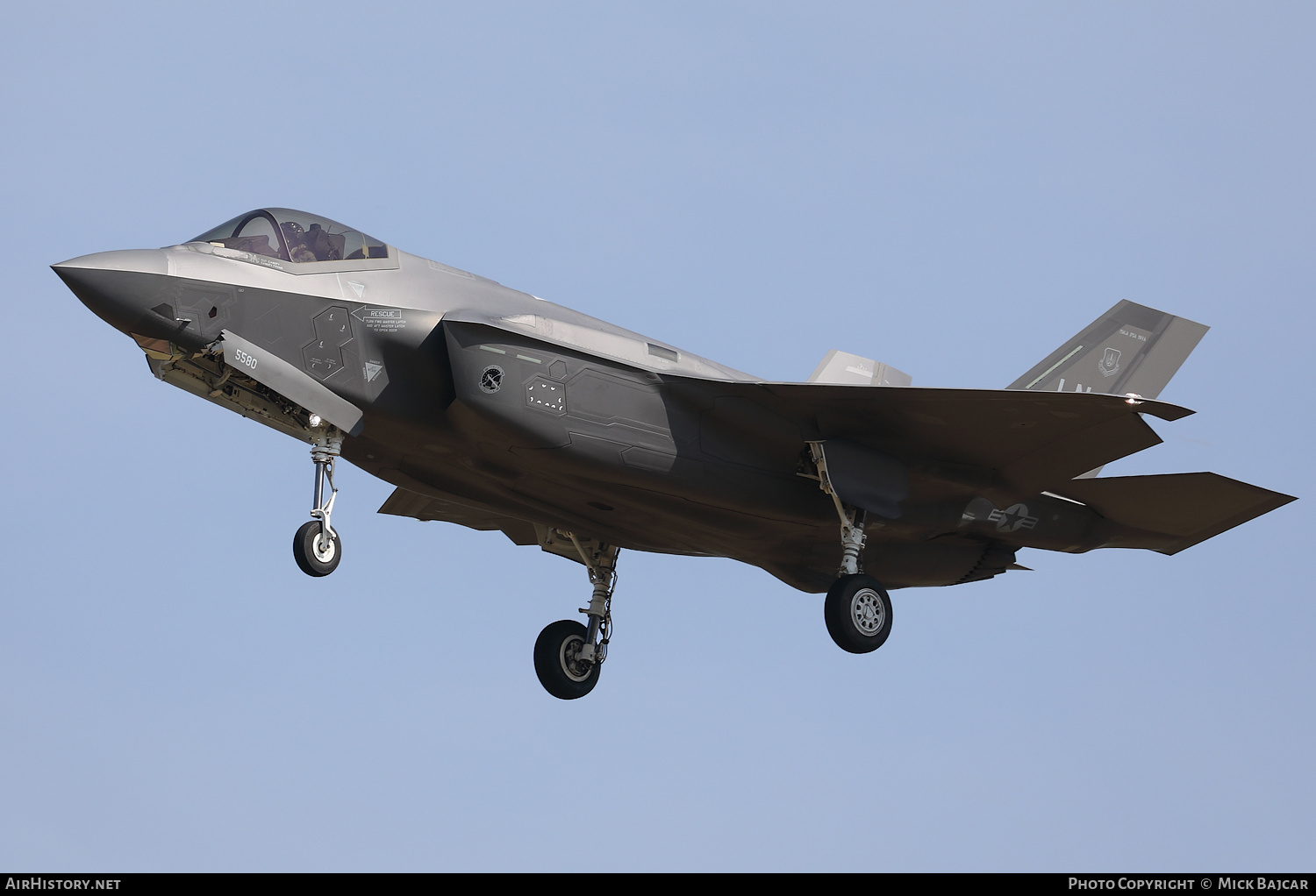 Aircraft Photo of 20-5580 / AF20-5580 | Lockheed Martin F-35A Lightning II | USA - Air Force | AirHistory.net #805972