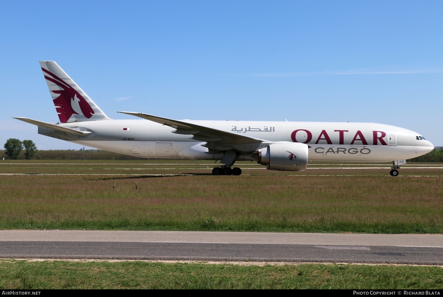 Aircraft Photo of A7-BFO | Boeing 777-F | Qatar Airways Cargo | AirHistory.net #805978