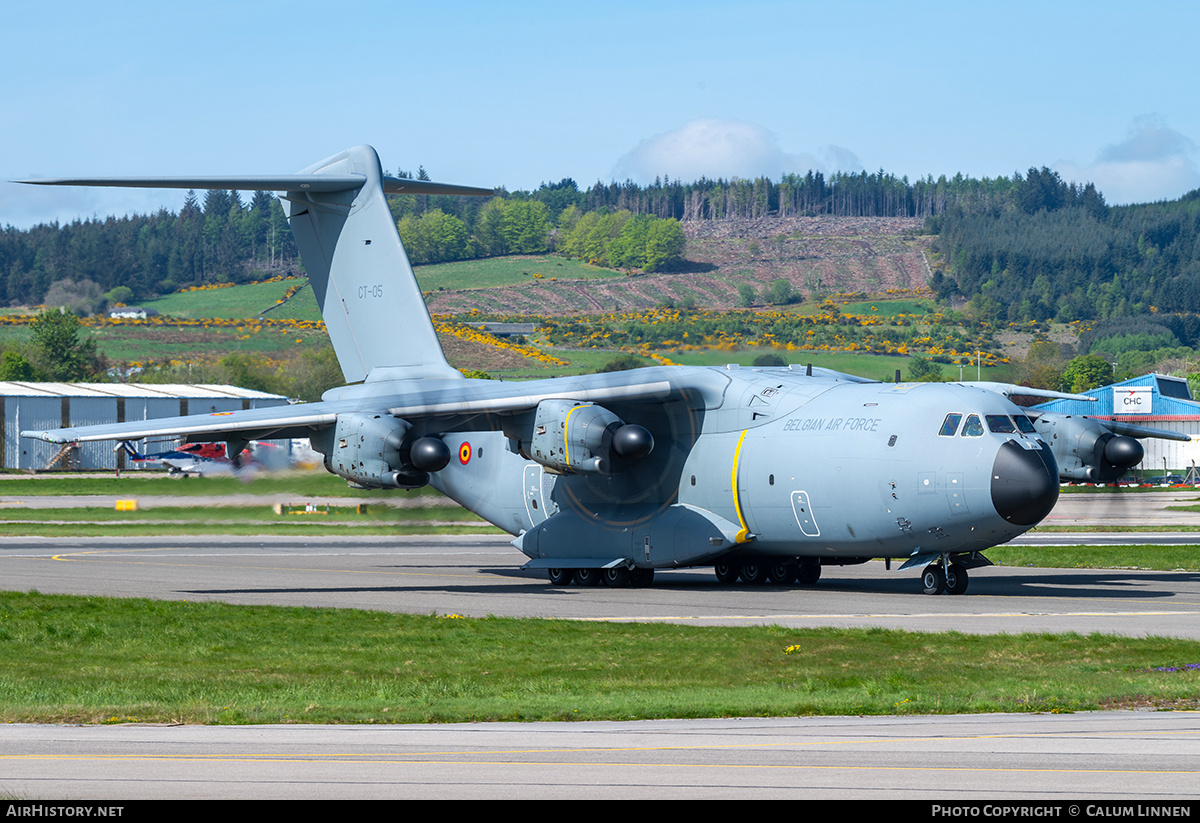 Aircraft Photo of CT-05 | Airbus A400M Atlas | Belgium - Air Force | AirHistory.net #806001