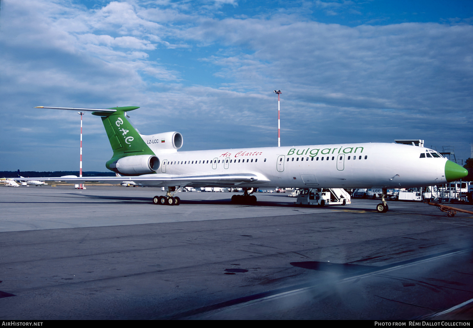 Aircraft Photo of LZ-LCC | Tupolev Tu-154M | Bulgarian Air Charter | AirHistory.net #806008
